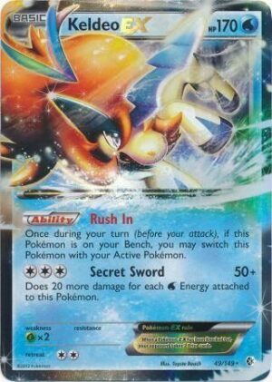 Keldeo-EX - 49/149