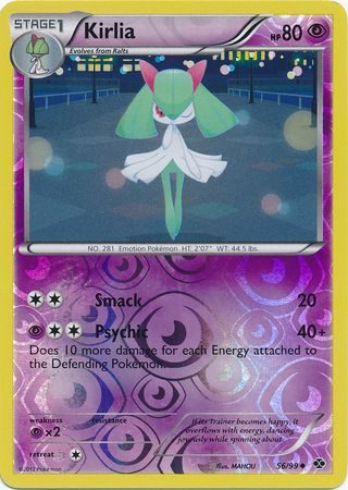 Kirlia – 56/99 – Reverse
