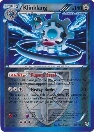 Klinklang (Team Plasma) – 90/135 – Reverse