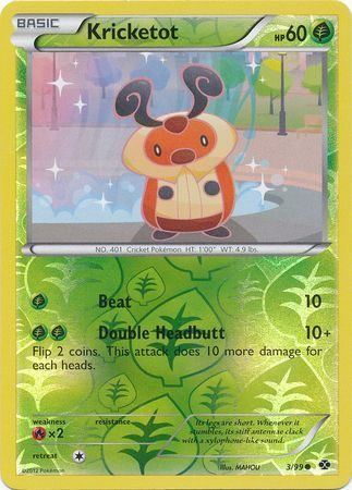 Kricketot - 3/99 - Reverse