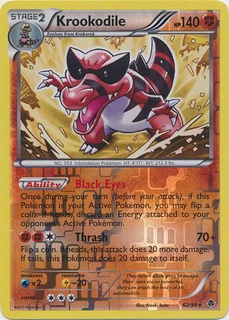 Krookodile – 62/98 – Reverse