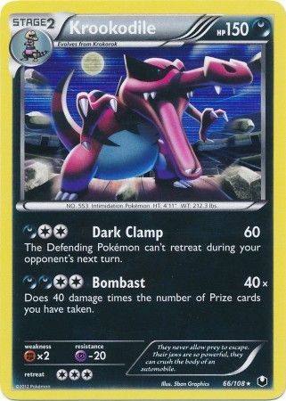 Krookodile - 66/108 (Holo)