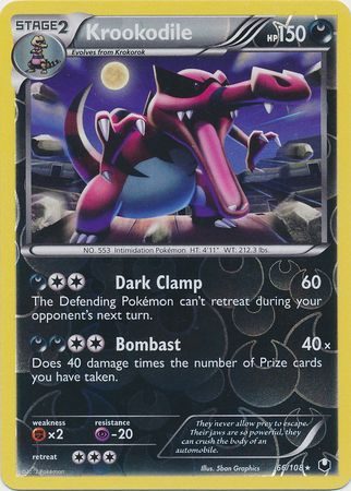 Krookodile - 66/108 - Reverse