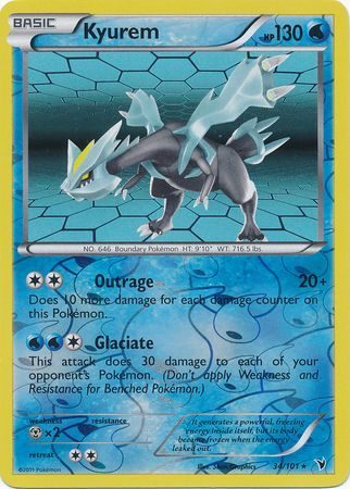 Kyurem - 34/101 - Reverse