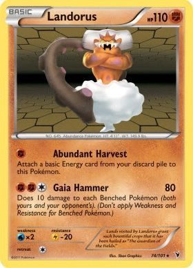 Landorus - 74/101 (Holo)