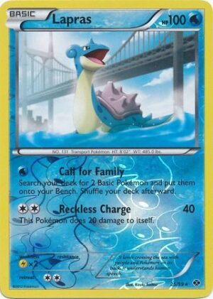 Lapras - 25/99 - Reverse