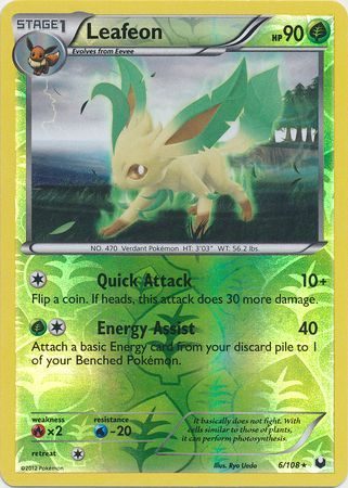 Leafeon – 6/108 – Reverse