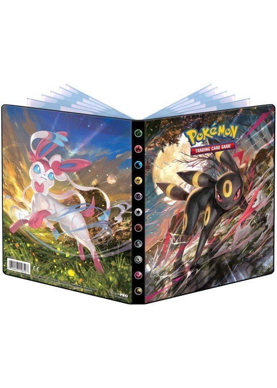 Lille mappe med pokemonmotiv (4 kort pr. side + 2 sider til JUMBOkort)(EVS)