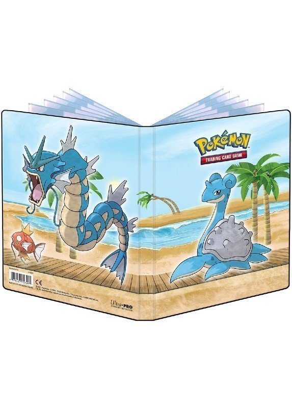 Lille mappe med pokemonmotiv (Lapras) (4 kort pr. side + 2 sider til JUMBOkort)