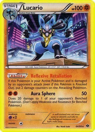 Lucario – 64/99 (Holo)