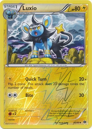 Luxio - 45/99 - Reverse