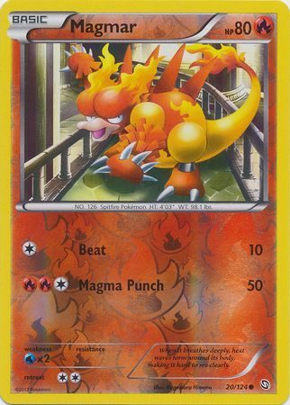 Magmar - 20/124 - Reverse