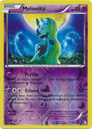 Meloetta – 77/149 – Reverse