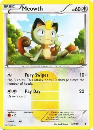 Meowth - 102/101