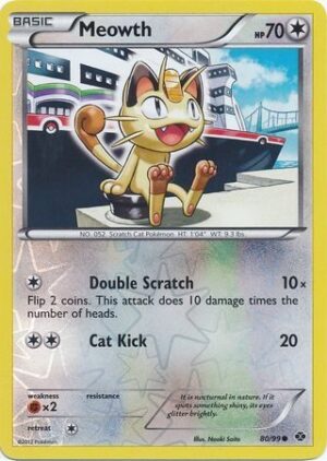 Meowth - 80/99 - Reverse