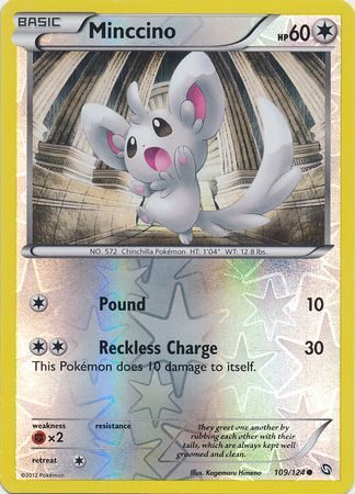 Minccino – 109/124 – Reverse