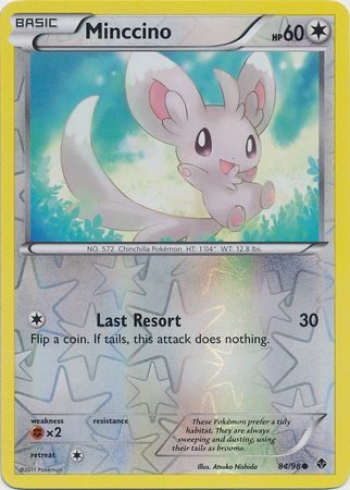 Minccino – 84/98 – Reverse