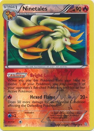 Ninetales - 19/124 - Reverse