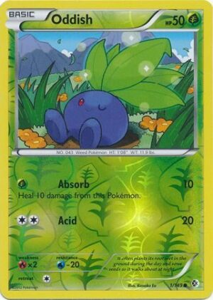 Oddish - 1/149 - Reverse