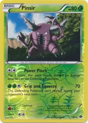 Pinsir - 1/99 - Reverse