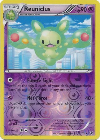 Reuniclus - 52/101 - Reverse