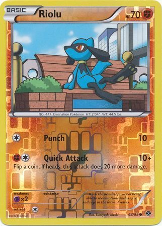 Riolu – 63/99 – Reverse