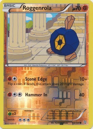 Roggenrola - 65/124 - Reverse