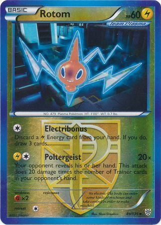 Rotom (Team Plasma) - 49/135 - Reverse