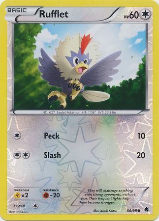 Rufflet – 86/98 – Reverse