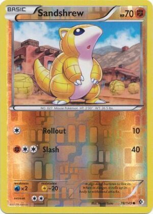 Sandshrew - 78/149 - Reverse