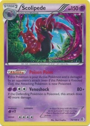Scolipede - 74/149 (Holo)
