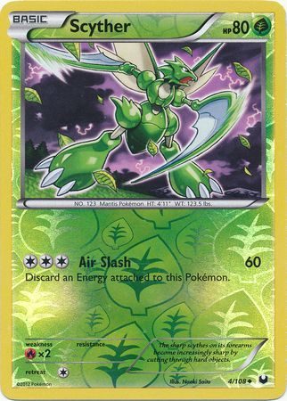 Scyther – 4/108 – Reverse