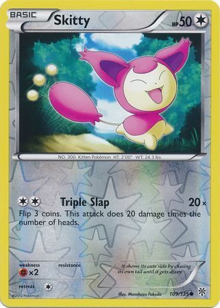 Skitty - 109/135 - Reverse