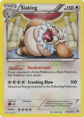 Slaking - 103/124 (Holo)