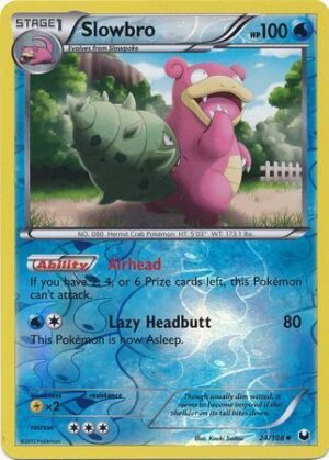 Slowbro - 24/108 - Reverse