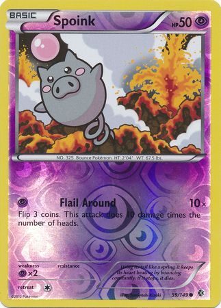 Spoink - 59/149 - Reverse