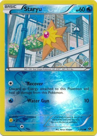 Staryu - 23/99 - Reverse