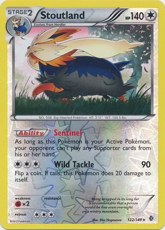 Stoutland - 122/149 - Reverse
