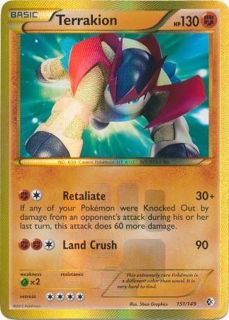 Terrakion – 151/149