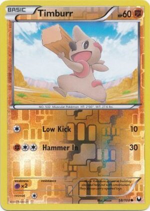 Timburr - 58/108 - Reverse