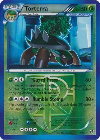 Torterra (Team Plasma) - 3/135 - Reverse