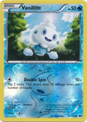 Vanillite - 33/108 - Reverse