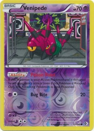 Venipede - 72/149 - Reverse