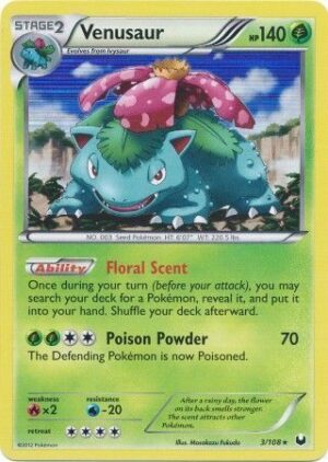 Venusaur - 3/108 (Holo)