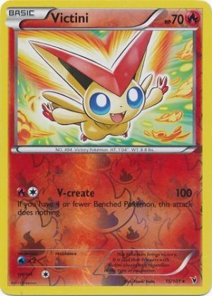 Victini - 15/101 - Reverse