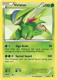 Virizion - 17/98 (Holo)