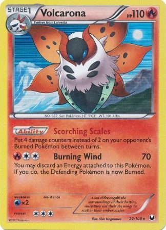 Volcarona - 22/108 (Holo)