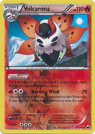 Volcarona - 22/108 - Reverse