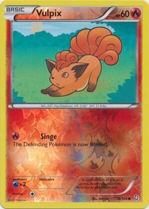 Vulpix - 18/124 - Reverse