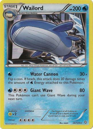 Wailord - 26/124 (Holo)